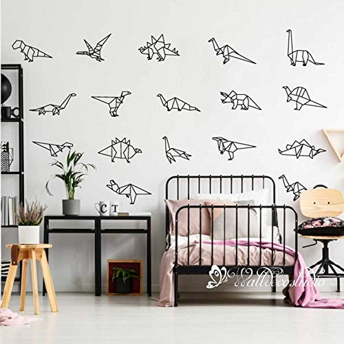 Dinosaurs Collection Wall StickerOrigami Dinosaurs Nursery