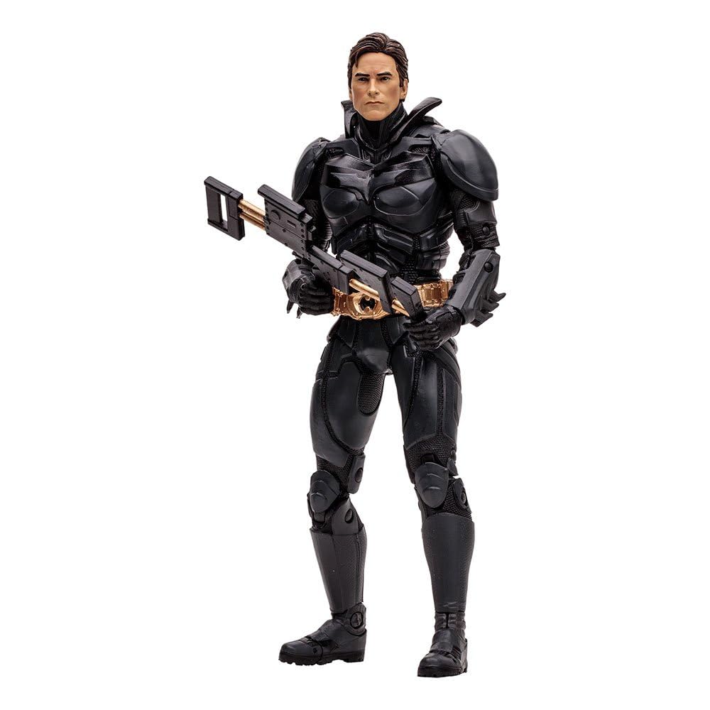 McFarlane DC Multiverse 64387169 Batman-Figur The Dark Night Hong Kong Sky Dive mit Zubehör, 22-teilig, 18 cm, für Sammler, Bizak