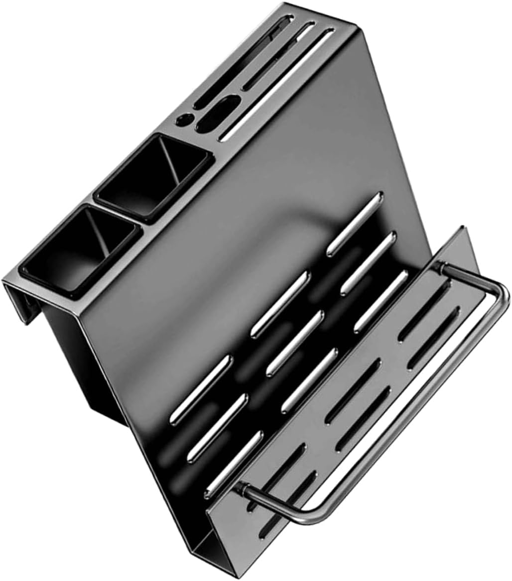 Modern Kitchen Decor Wall Mount Cutlery Holder Chopstick Spoon Rack Space-saving Dry Drain