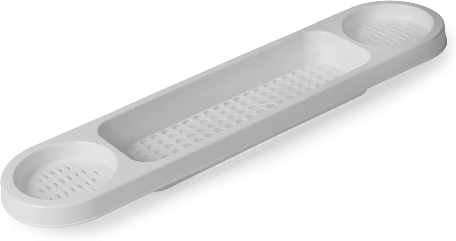 Blue Canyon Plastic Over Bath Rack Durable Plastic Shower Caddy