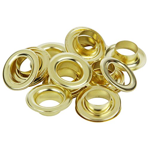 協進エル 附属金具 ハトメリング No.30 10コ入 ブラス 1175021-08 75021-08