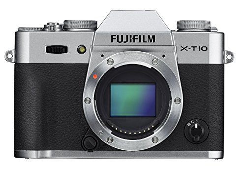 Fujifilm X-T10 Appareil Photo Hybride Ecran LCD 3' (7,62 cm) 16,3 Mpix HDMI/Wi-FI Argent