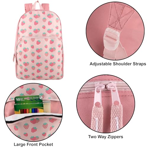Image of Trail maker Classic 17 inch Backpacks with Adjustable Padded Straps | School Backpacks for Girls, Boys