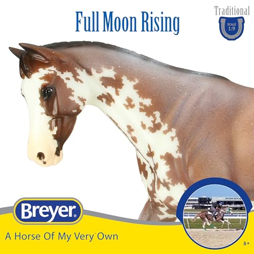 Modelo de juguete de caballo Breyer réplica exacta Thoroughbred 3