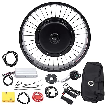 Kit Conversion Vélo électrique 1000W 48V Avec Moteur Brushless Moyeu Avant - Neuf, Garantie 1 An, Compatible Tous Vélos