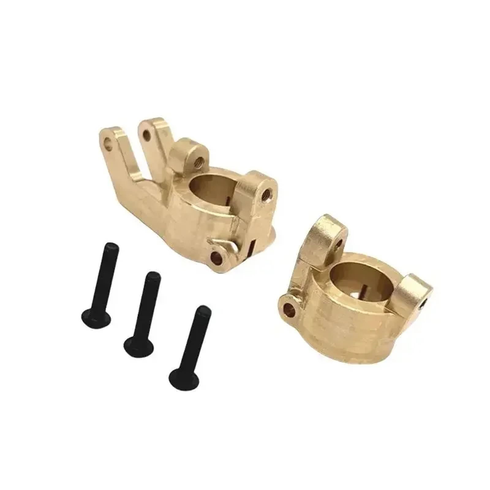 Per YK YK4106/YK4107 1/10 Ottone Assale Anteriore C-Mozzi Sterzo Nocche Sinistra/Destra Coppia RC Crawler Parti Di Aggiornamento Accessori Giocattoli Rc