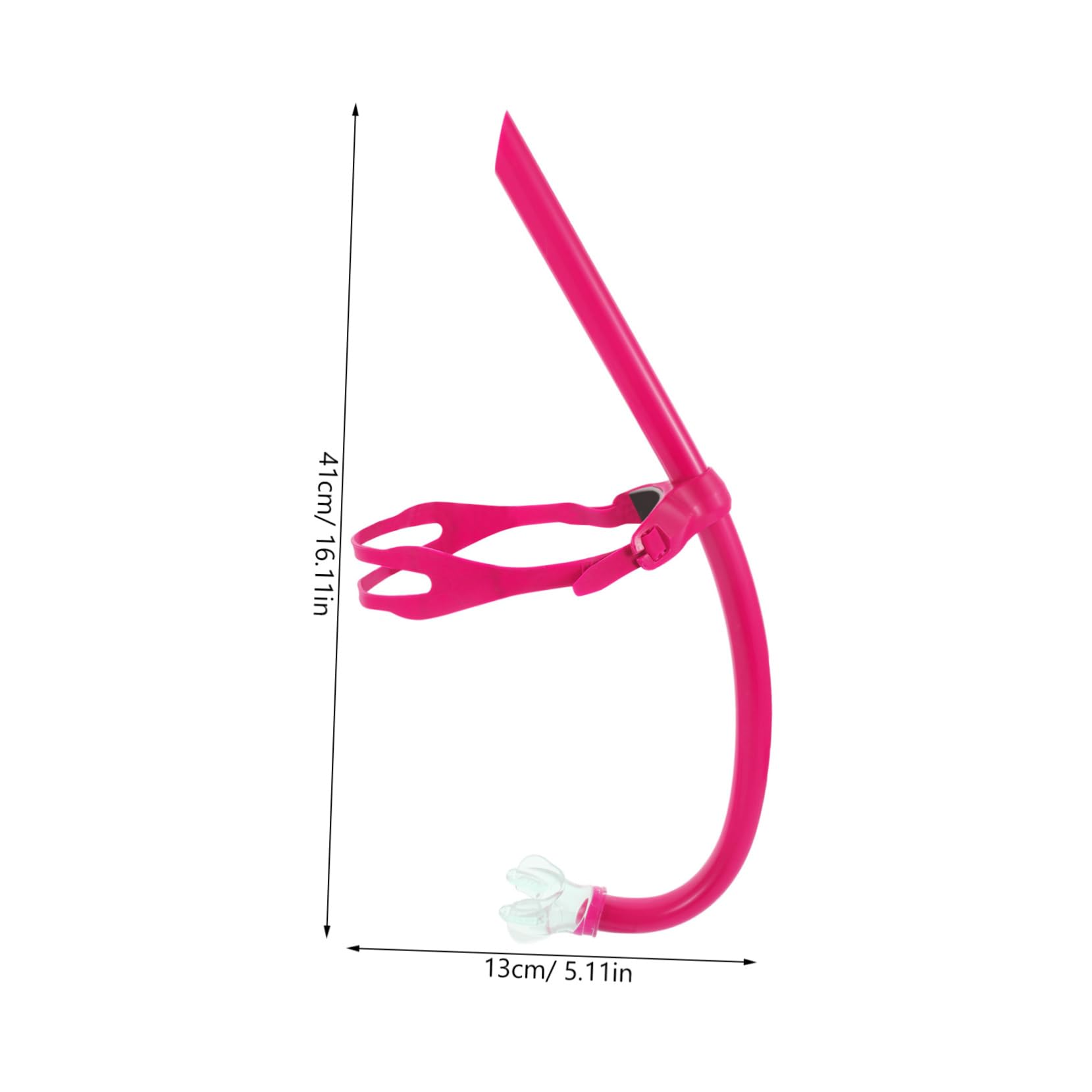 FOYTOKI Front Swimming Training Equipment Adult Versatile Snorkeling Gear for Endurance