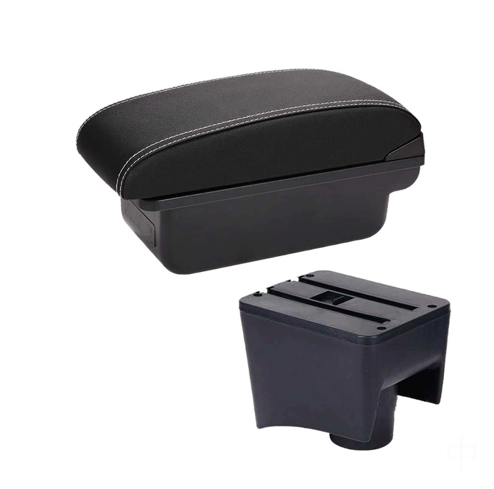 CBCLOPKLCU Centre Console For Vw For Polo Mk5 6R For Vento 2012-2018 Center Console Armrest Storage For Box with USB
