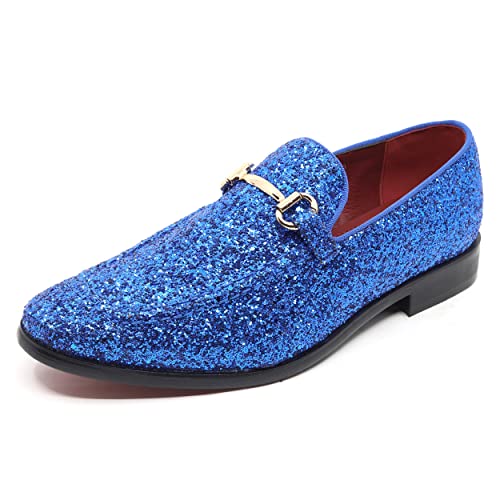Image of Men's Velvet Designer Classic Dress Tuxedo Smoking Slipper Loafers Slip On Shoes SM-56