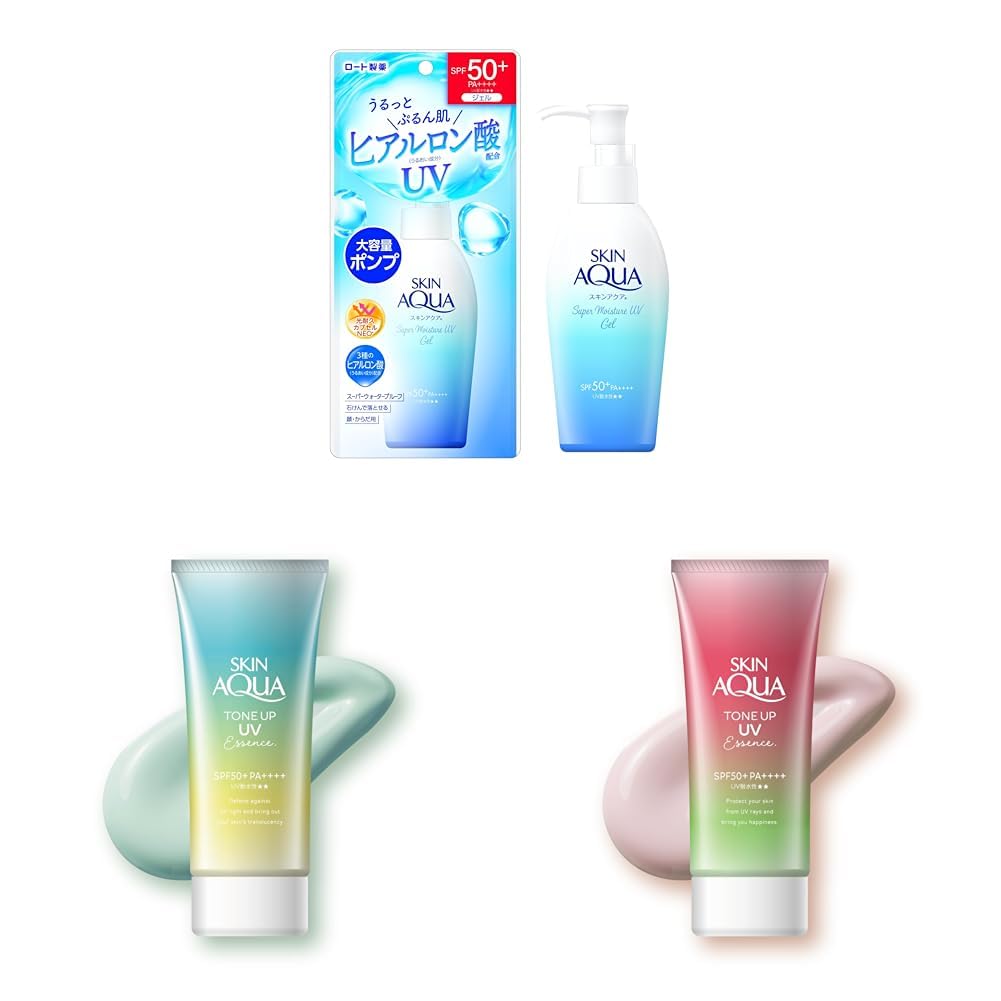 Amazon.co.jp: スキンアクア 【セット買い】 50+ スーパーモイスチャー
