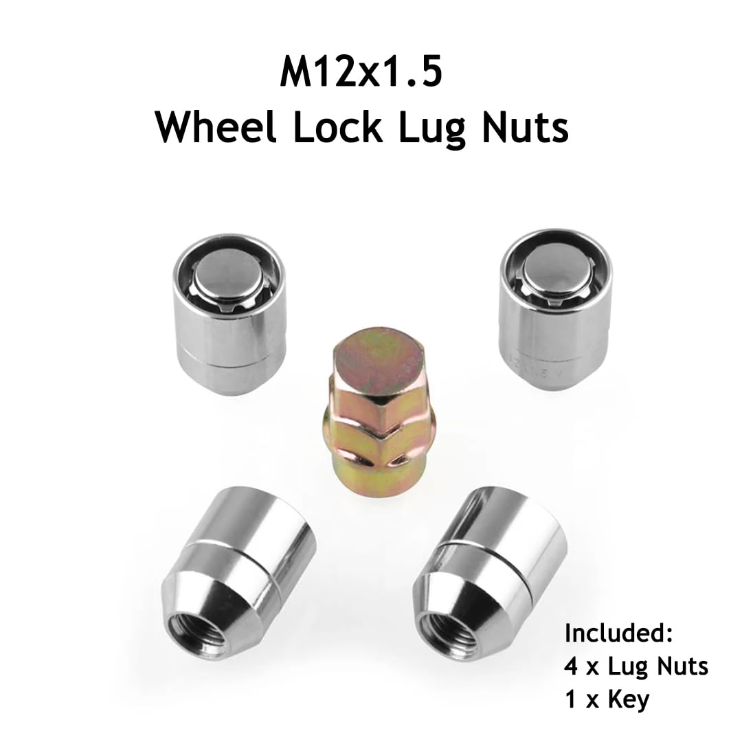 Dadi delle Ruote per Hyundai, per Kia, 4+1 Dadi Ruota M12x1,5