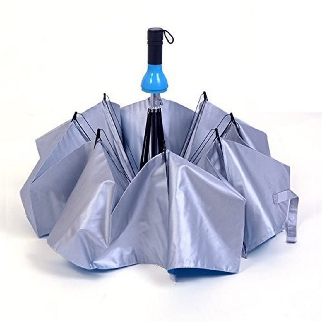 TAKASH TAKASHBottle Umbrella Lightweight, Waterproof UV Protection Mini Compact Foldable Design Travel Umbrella with Waterproof and Compact Bottle for Monsoon and Summer 4