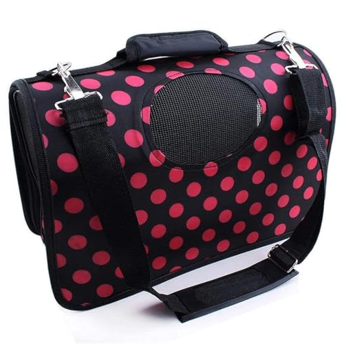 Image of Pet Carrier Bag /Dog Carry Bag /Cat Carrying Bag with Handle to Carry-Color and Design May Vary-1 Pieces Carry Bag (Medium), Practical pet Accessory for Everyday use