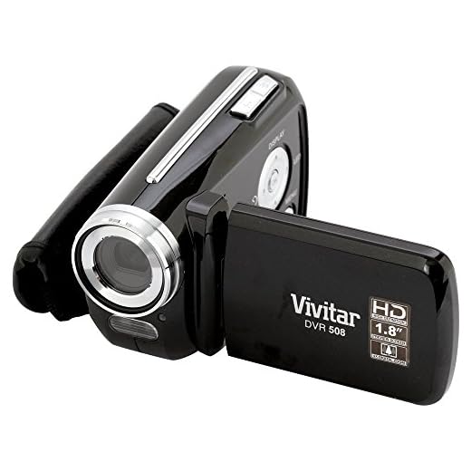 Vivitar 12 MP Digital Camcorder with 4X Digital Zoom Video Camera with 1.8-Inch LCD Screen, Colors and Styles May Vary