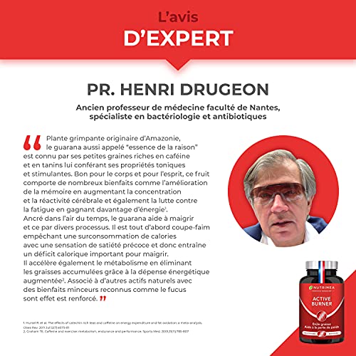BRULEUR DE GRAISSE PUISSANT - Puissant Complexe de Plantes Amaigrissant dont Gingembre - Effet Minceur Efficace - ACTIVE BURNER - 90 Gélules Vegan - Nutrimea - Fabriqué en France – Image 7