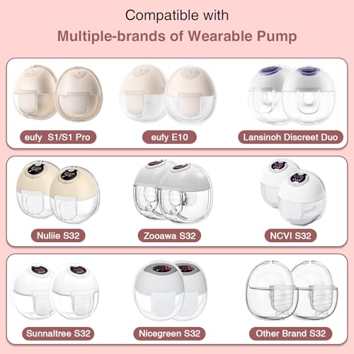 6 piezas válvula y diafragma de silicona para extractor de leche miniatura 3