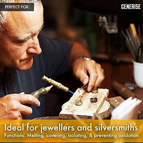 Soldering Flux Jewellers and Silversmiths Solder Crystal Form Flux Powder 99.9% Pure - for Welding Gold, Silver, Platinum, Brass, Copper 500g