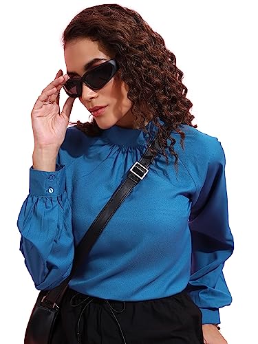 Image of KETCH Women Polyester Regular Fit Full Sleeve Tops