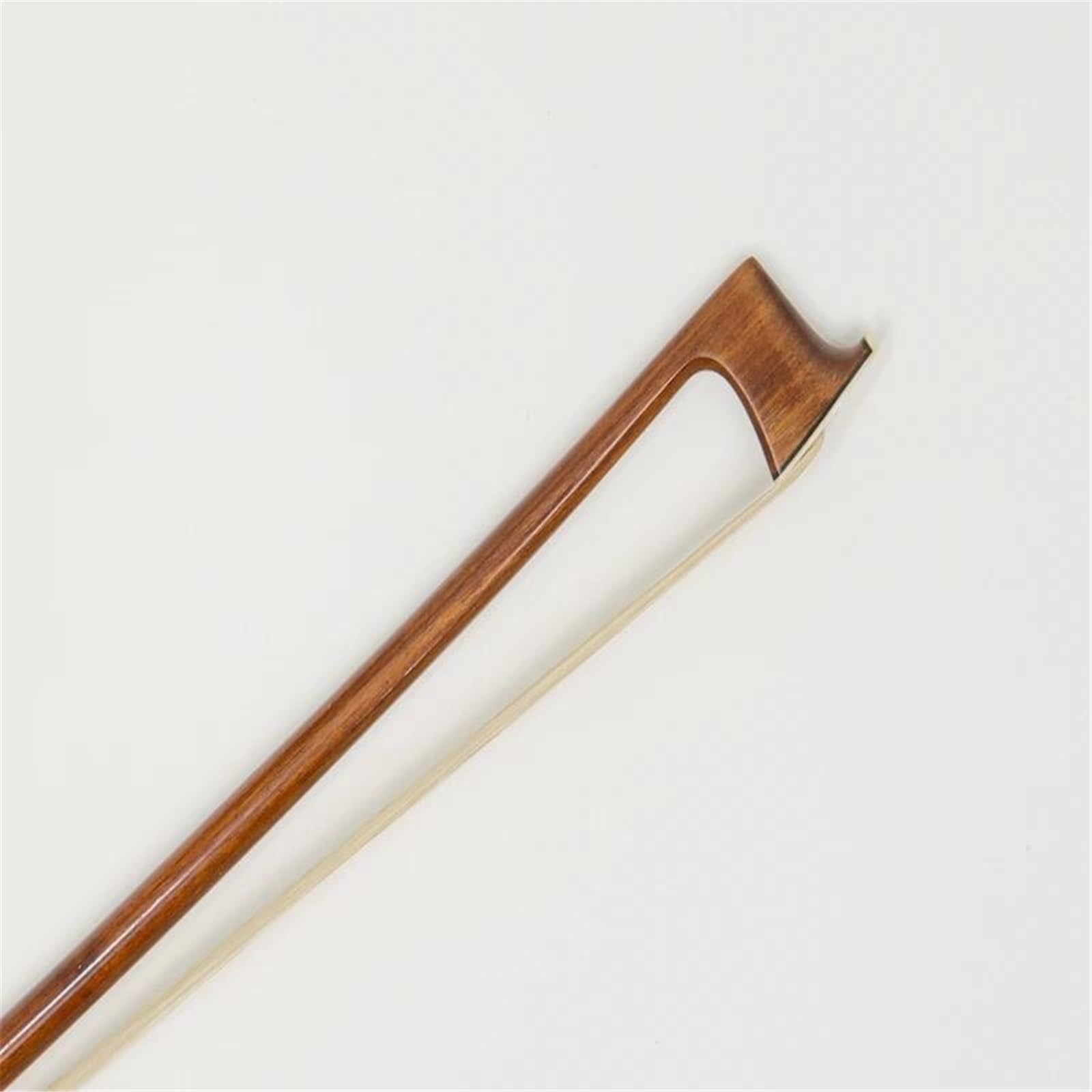 Handgefertigte Geigenbögen Violinbogen 4/4 Muschel Naturpferdehaar Gold