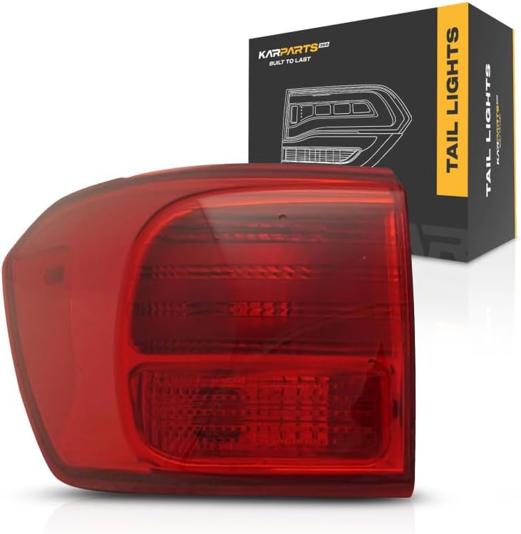 KarParts360 For Kia Sedona Tail Light Assembly 2016 2017 2018 Driver Side Outer Bulb Type CAPA For KI2804144 | 92401 A9420