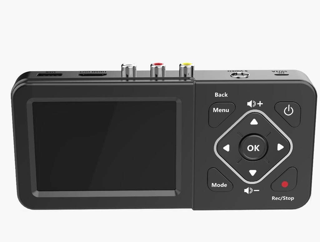 Delta Italia AV480-ITA Box Analog2Sd Acquisizione Video Vhs Digital Converter DVD Videoregistatori Videocassette Vhs Videocamera Video 8 HI8 Sorgenti RCA Registra su Sd Card Pen Drive Hard Disk
