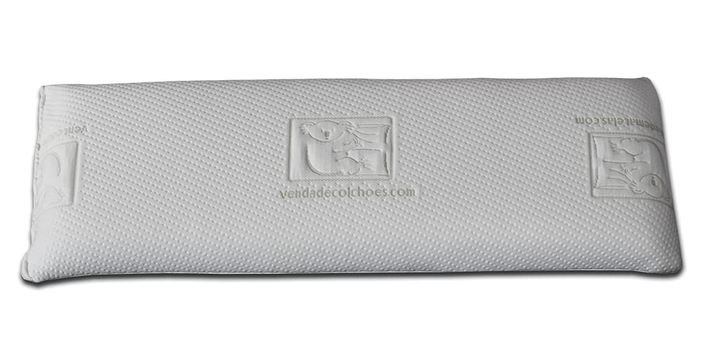 Ventadecolchones - Almohada Látex - Cisne Acolchada - Firmeza Baja/Blanda - 70 cm