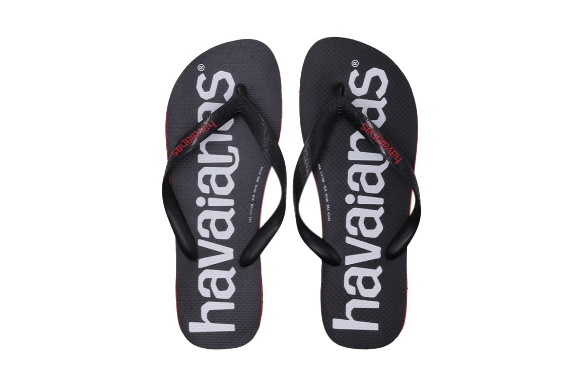 Havaianas Top Logomania 2 Unisex Adults FlipFlop Ruby Red 3.5/4 UK