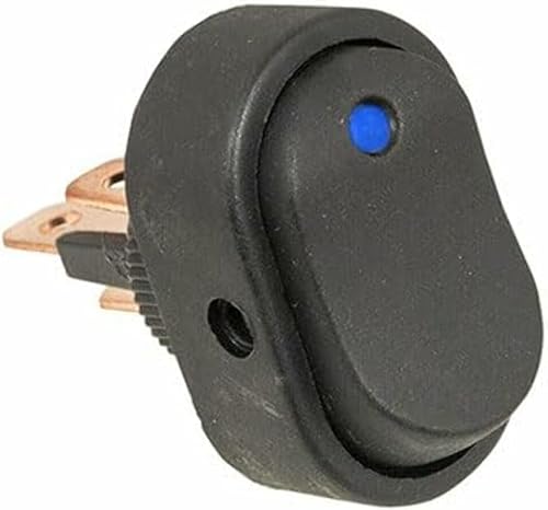 Reliance Interruptor basculante universal para carrito de golf con luz LED, botón de encendidoapagado para luces de carrito de golf, compatible con