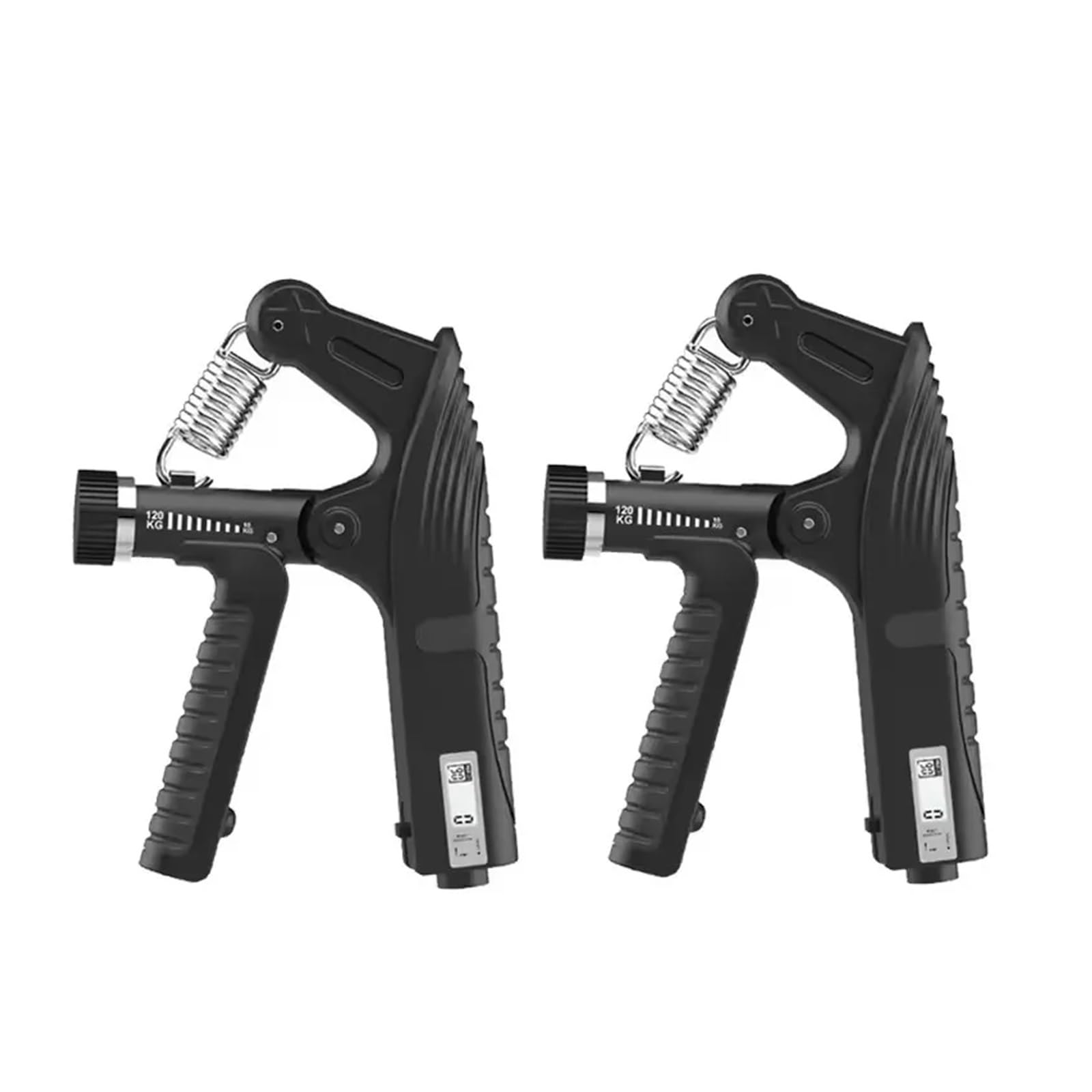 FLYIODFCXV Wrist trainer, 10-120Kg Finger Trainer Power Exerciser Forearm Carpal Expander Hand(2pcs Set2)