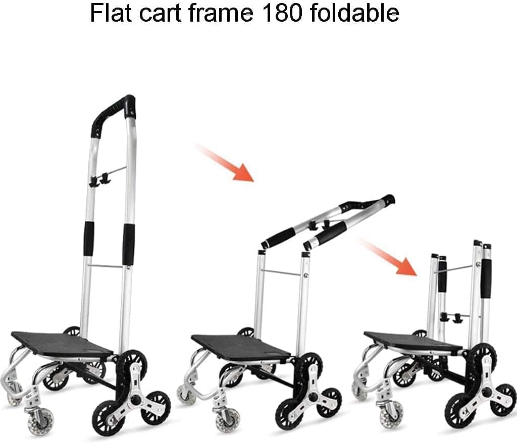 carrello della spesa, Carrelli for la spesa Borsa for for casa con ruote Corrimano in alluminio pieghevole for