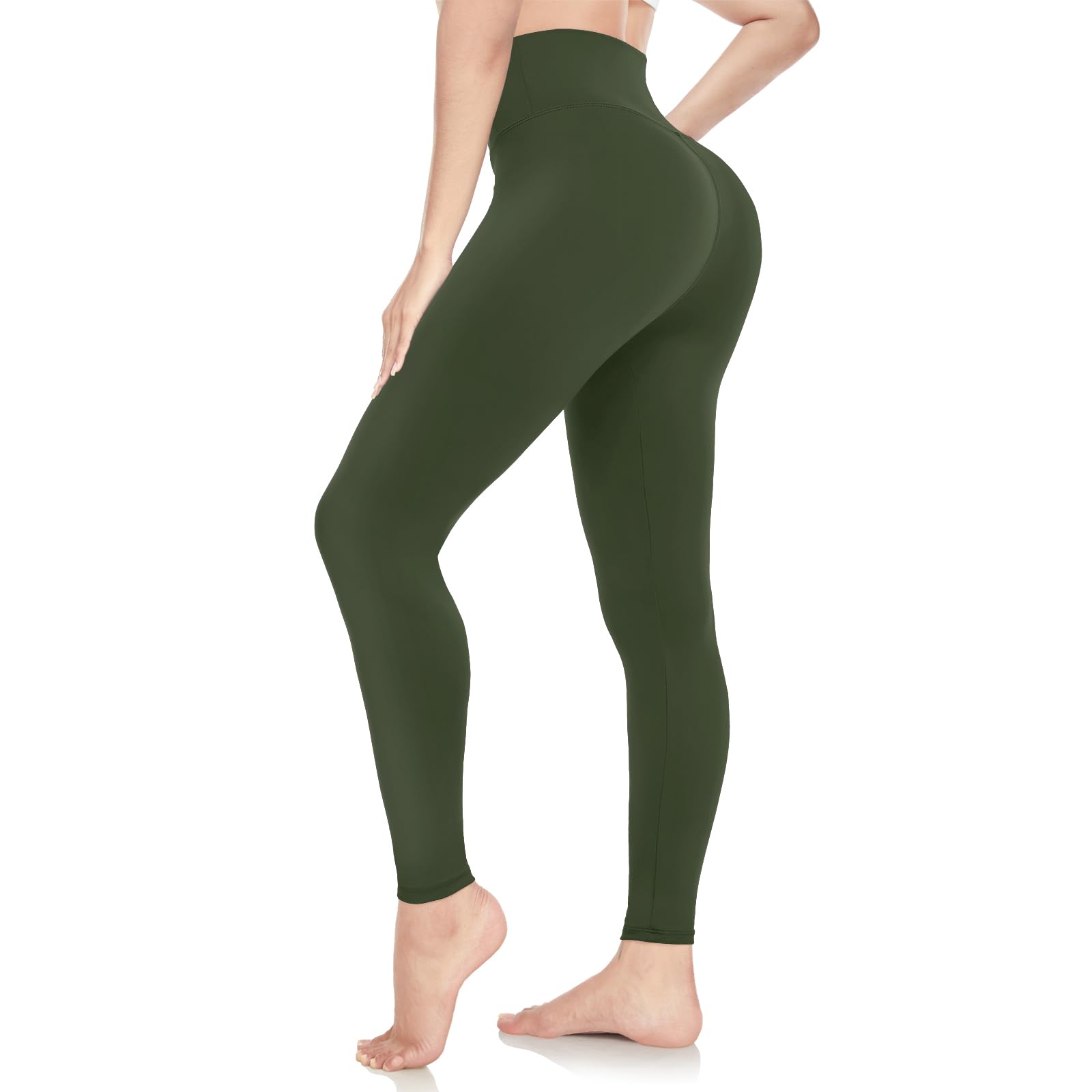 ACTINPUT Leggings for Women Soft High Waisted Tummy Control Leggings Sports Workout Gym Running Yoga Pants — view 12