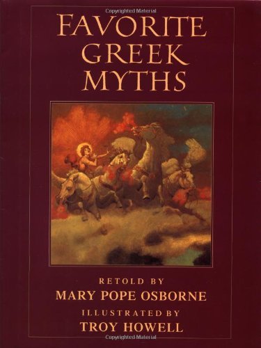 Favorite Greek Myths by Mary Pope Osborne (1989... B01FEKBIKG Book Cover