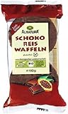 Alnatura Reiswaffeln, Zartbitter, 100g (Packung mit 5)