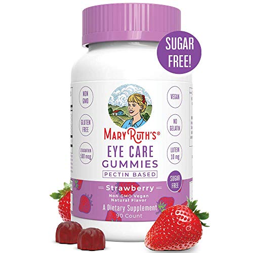 Eye Vitamins – Eye Care Gummy Chewable Supplements – Zeaxanthin, Lutein Multivitamins –