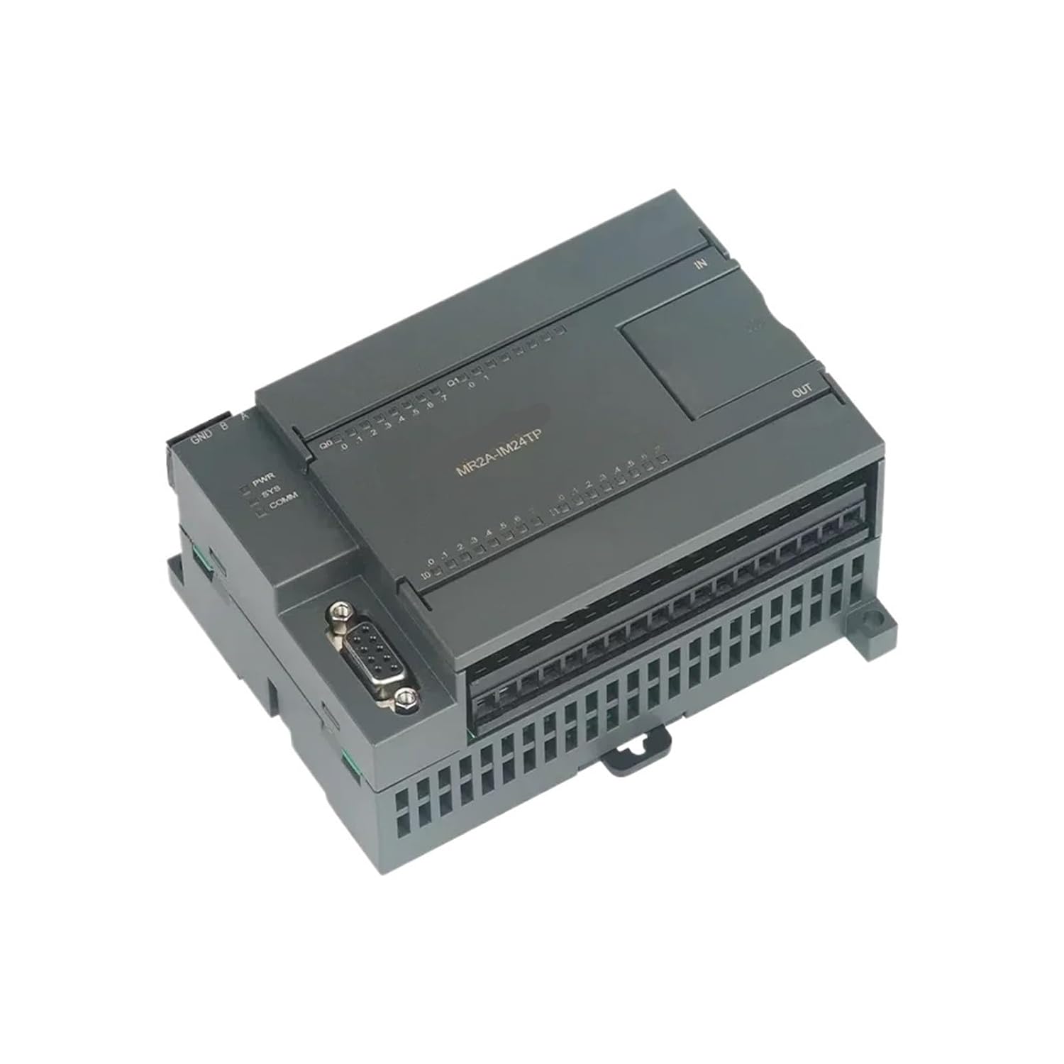 SYOAXVVD 1pcs MR2A-IM24R Ethernet Port Module MODBUS TCP RTU RS485 Converter Switch Acquisition(MR2A-IM24TP)