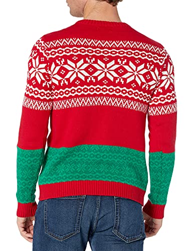 Blizzard Bay Men's Arms Too Short Trex Sweater, Red, Xl #TOP1