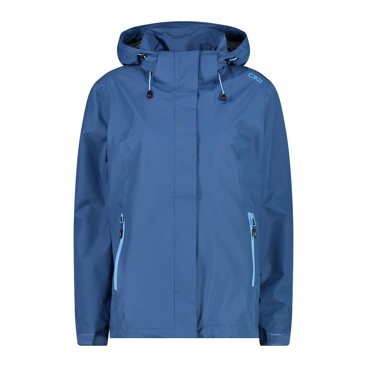 CMP - Woman Jacket Zip Hood With Ventilation, Dusty Blue, XXS