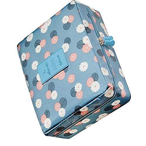 Preisvergleich Produktbild 1pc Cosmetic Bag Beauty Case Makeup Bag Mehrschichtige Kosmetiktasche Bewegliche wasserdichte Reisetasche Tasche Make Up Kulturbeutel Organizer