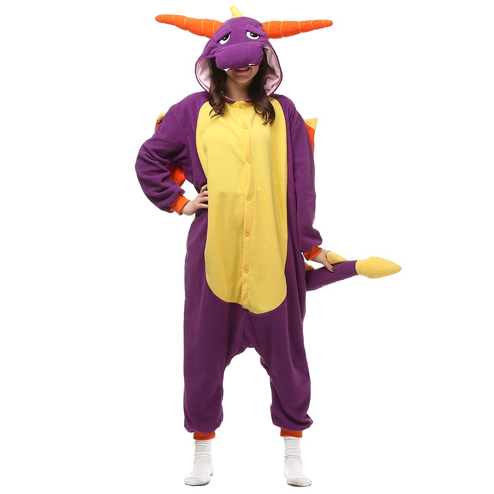 LBJR Pigiama Animali Adulti Cosplay Costume Pigiamone Intero Onesie