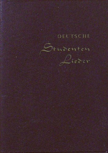 Deutsche Studenten-Lieder