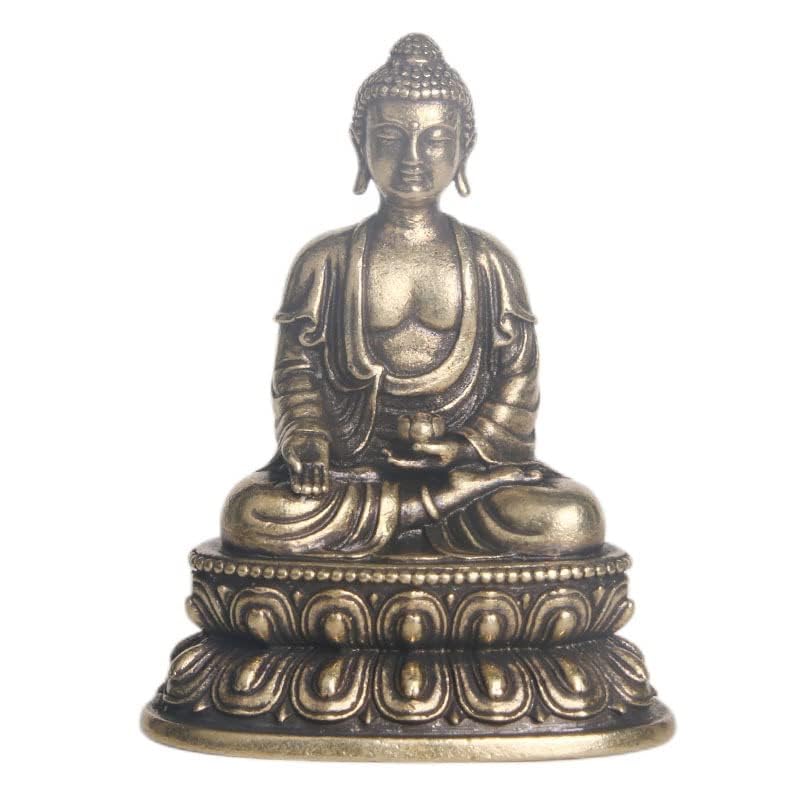 Amazon｜小さな仏さま【仏像 薬師如来坐像（やくしにょらい）】無病