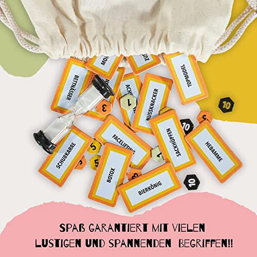 GUESS WHAT?! - Das Ratespiel für schnelle Köpfe! Begriffe erraten & Pantomime Spiel | Gesellschaftsspiel perfekt für lustigen Spieleabend mit Freunden & Familie – Bild 6