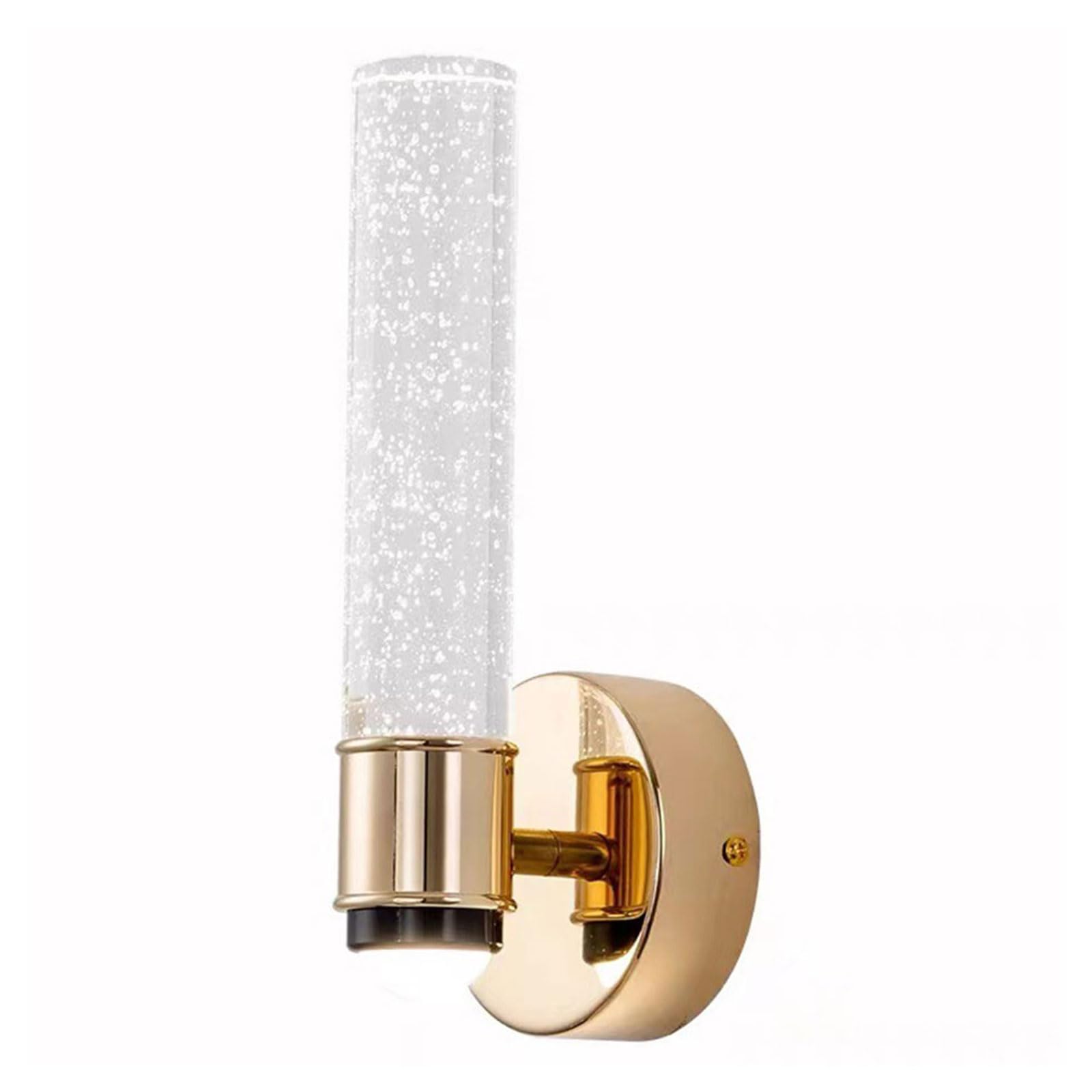 Lámparas de Pared para Interiores Lámparas de Pared Led de Cristal para Estudio Luz de Noche para Sala de Estar Y Dormitorio Paquete de 1 O 2