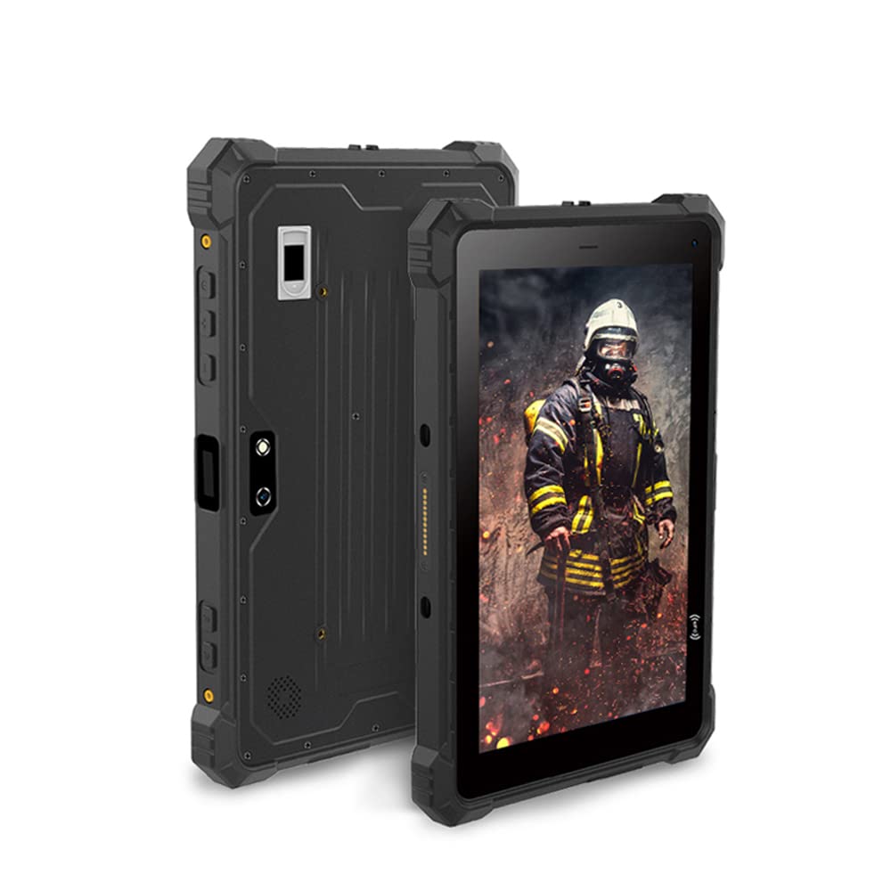 CENAVARugged A10ST-S Android 10 Industrial Tablet, 4G LTE, 8MP+16MP, 4GB+64GB, 10000mAh Battery, WiFi, GPS, NFC, 700nit, 1280x800 IPS, IP68 Waterproof