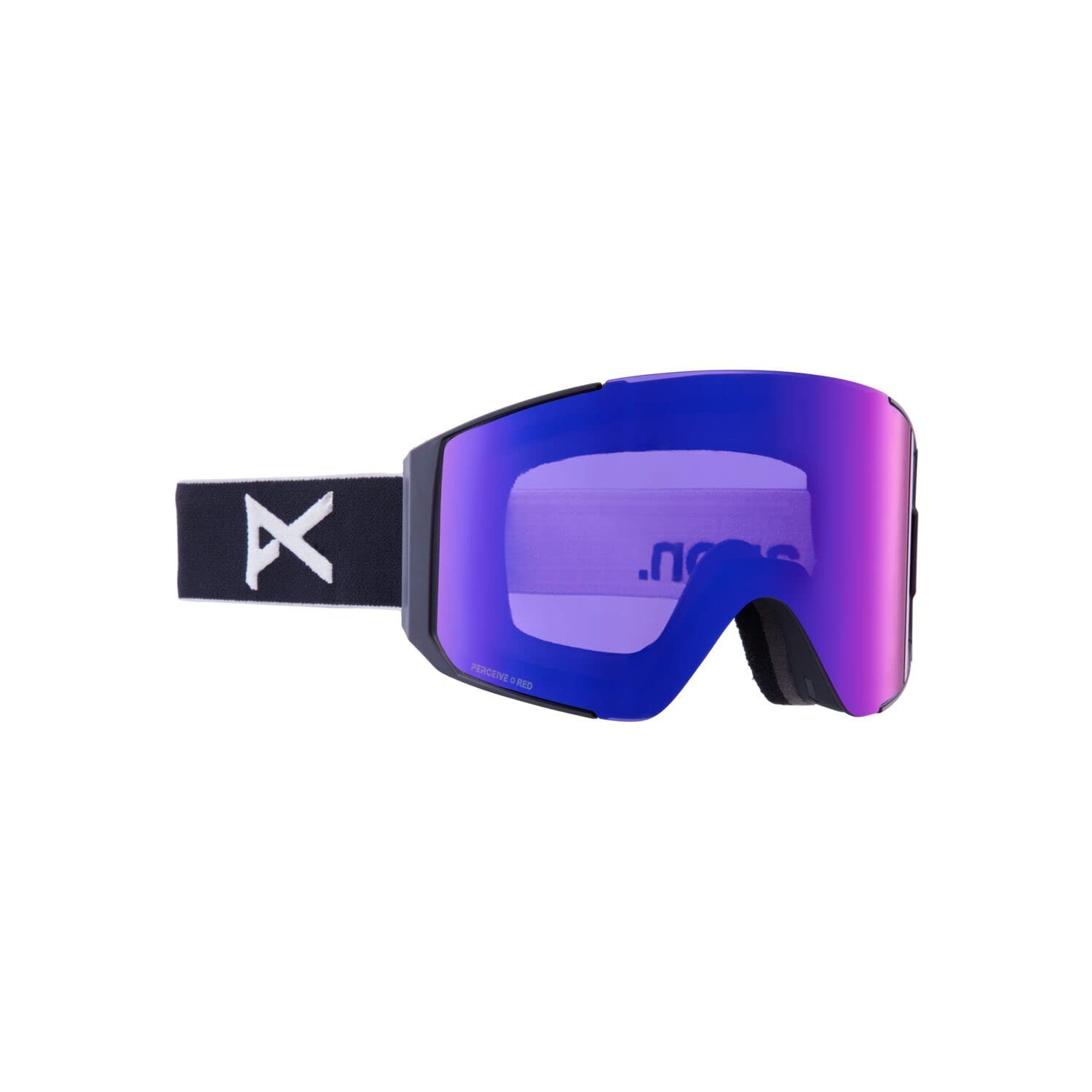 ⑥anon.Sync Low Bridge Fit Goggles+B.lens Anon Sync Goggles + Bonus Lens - Low Bridge Fit, Frame: Black