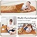 iPlay, iLearn Kid Sleeping Bag, Plush Capybara Slumber Bag, Toddler Girl Boy Nap Mat, 2 In 1 Brown Animal Pillow, Happy Travel Sleepover Daycare Preschool Birthday Gift for Age 3 4 5 6 7 8 10 12 Child