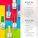 SNS Nail Polish for Nail Dip Powder, Sealer Dry - Sealing & Hardening Agent for Dip Powders - Brings Color & Hardens Manicure Layers - Low-Odor & No UV Lamp Required - 0.5 fl. oz.