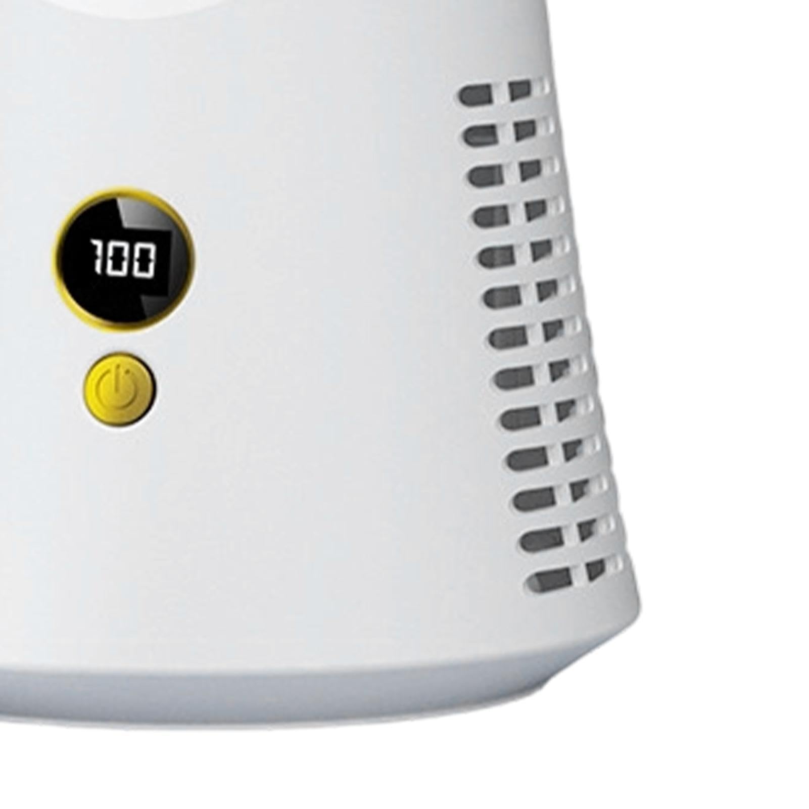 Ventilatore Senza Pale da Tavolo Con box per aromaterapia 6 velocità | con Luce e Timer Ventilatore da Tavolo per Camera di , Ufficio, Comodino, Viaggio