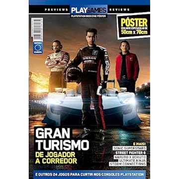 Capa do livro Superpôster PlayGames - Gran Turismo: de jogador a corredor