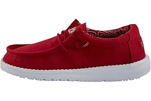 Hey Dude Red Loafers: Comfort and Vibrancy for Boys on the Move